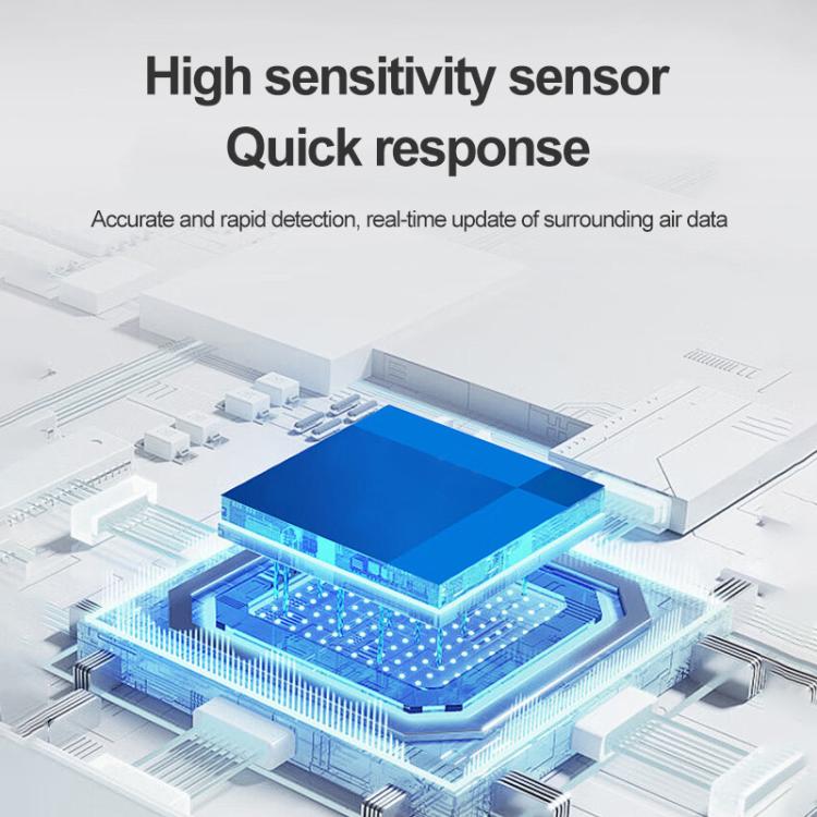 K5S Portable Digital Carbon Monoxide Detector Temperature And Humidity Detector, K5S