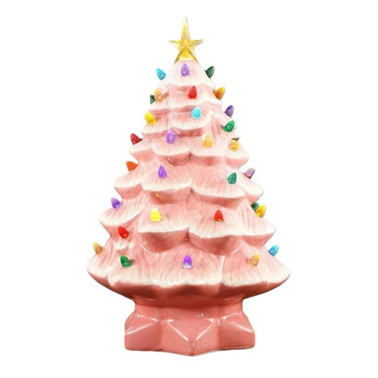 SY-001 Christmas Tree Socket Ornament Christmas Decorative Lights US Plug