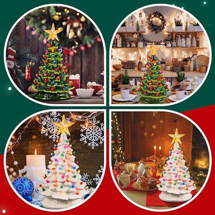 SY-001 Christmas Tree Socket Ornament Christmas Decorative Lights US Plug