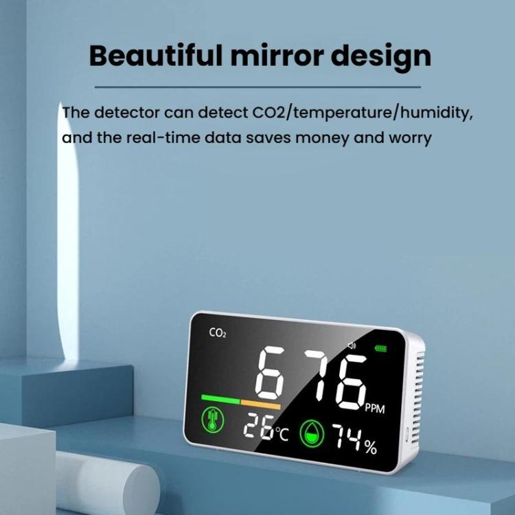 TOMO-2 Carbon Dioxide Concentration Monitor Home Air Quality Tester