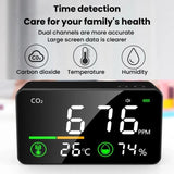 TOMO-2 Carbon Dioxide Concentration Monitor Home Air Quality Tester