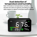 TOMO-2 Carbon Dioxide Concentration Monitor Home Air Quality Tester
