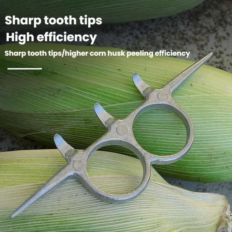 10pcs Aluminum Alloy Manual Corn Peeler
