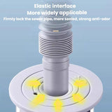 Pipe Universal Silicone Seal Ring Bathroom Kitchen Sewer One Way Check Valve, 35-40mm, 45-50mm, 60-65mm, 70-75mm