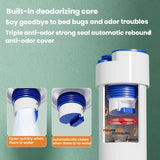 50/63/75mm PVC Pipe Universal Anti-Odor Seal Plug Kitchen Multi-Functional Drain Diverter