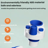 50/63/75mm PVC Pipe Universal Anti-Odor Seal Plug Kitchen Multi-Functional Drain Diverter