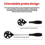 SMART SENSOR Handheld High-precision Wind Speed Meter, AS836