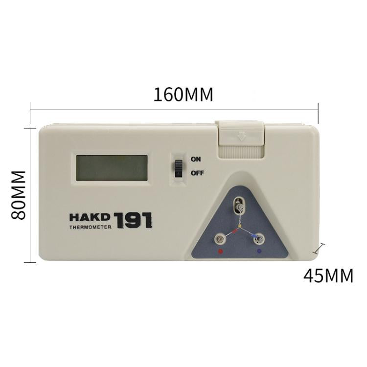 HAKD 191 Soldering Iron Temperature Tester with Digital Display Welding Thermometer for Soldering Stations