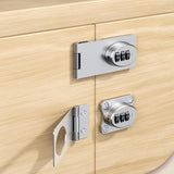Adhesive Keyless Combination Child Safety Lock For Cabinets, Drawers & Wardrobes