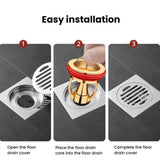 Bathroom Drain Trap Core With Anti-Odor Insect-Proof Sealing Cover Universal Inner Core