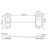 Fingerprint Child Safety Lock Window Fridge Positioner Restrictor