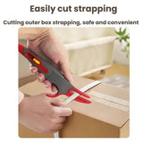 Multi-purpose Tape Cutter Box Opening Knife Anti-cut Automatic Rebound Utility Knife
