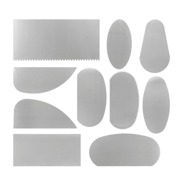 10pcs /Set Polymer Clay Sculpting Scrapers Trimming Knives