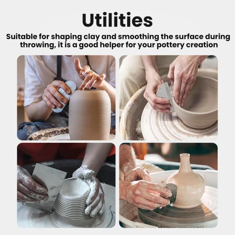 10pcs /Set Polymer Clay Sculpting Scrapers Trimming Knives