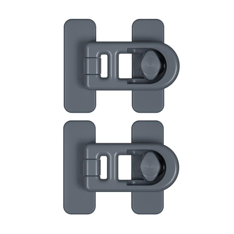 2pcs Child Proof Refrigerator Lock No-Drill Anti-Pinch Baby Safety Lock