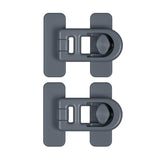 2pcs Child Proof Refrigerator Lock No-Drill Anti-Pinch Baby Safety Lock