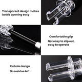 4pcs Wine Air Pressure Bottle Opener Wine Vacuum Cylinder Opener, Plastic, Aluminum Alloy