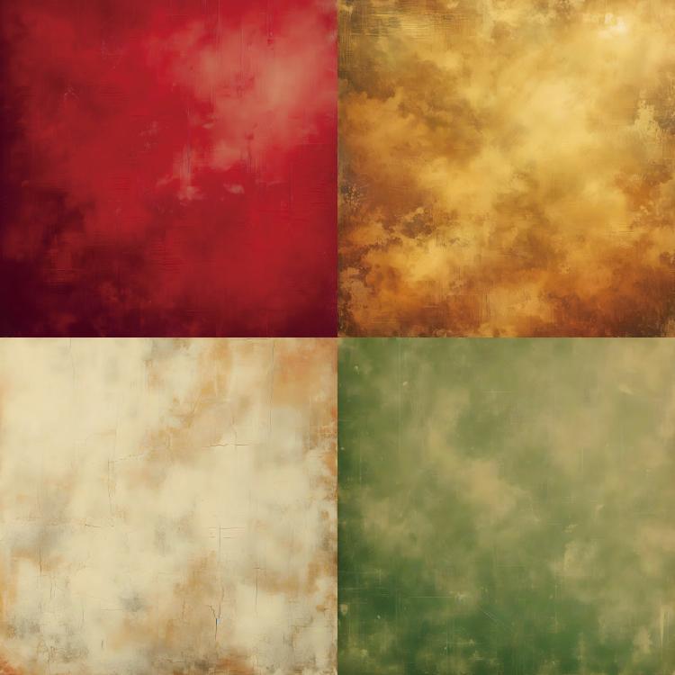 R2548 6 Inch 24 Sheets DIY Photo Album Journal Scrapbook Paper Single-Sided Patterned Background Paper