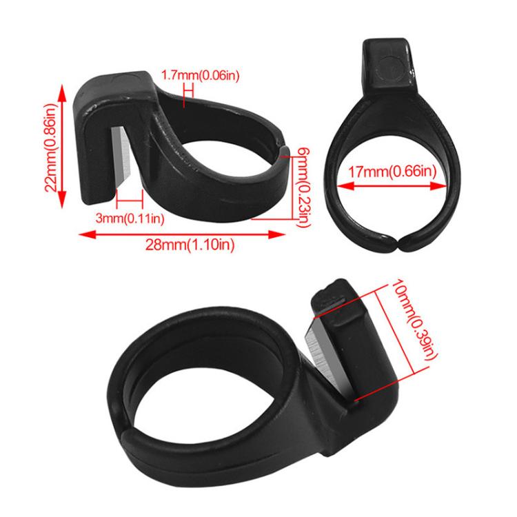 10pcs Cross Stitch Household Hand Sewing Thread Cutting Ring Knife