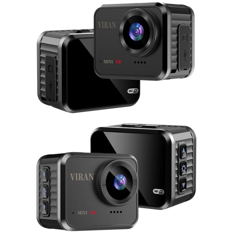 VIRAN Mini V8 Portable HD Action Camera Cycling Outdoor Dashboard Camera, Mini V8