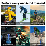 VIRAN Mini V8 Portable HD Action Camera Cycling Outdoor Dashboard Camera, Mini V8