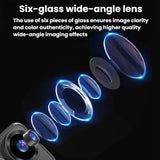 VIRAN Mini V8 Portable HD Action Camera Cycling Outdoor Dashboard Camera, Mini V8