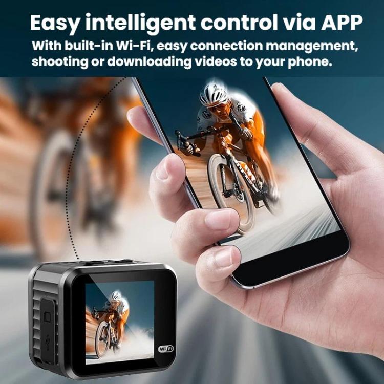 VIRAN Mini V8 Portable HD Action Camera Cycling Outdoor Dashboard Camera, Mini V8