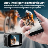 VIRAN Mini V8 Portable HD Action Camera Cycling Outdoor Dashboard Camera, Mini V8