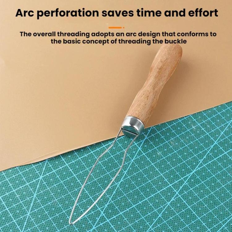 10pcs Clothing Button Quick Threader Manual DIY Tool