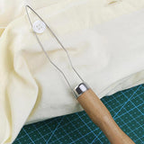 10pcs Clothing Button Quick Threader Manual DIY Tool