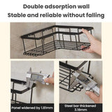 Punch-Free Bathroom Wall-Mounted Shower Gel Storage Rack