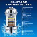 Shower Faucet Purification Shower Filter, 25 Layers Shower Filter