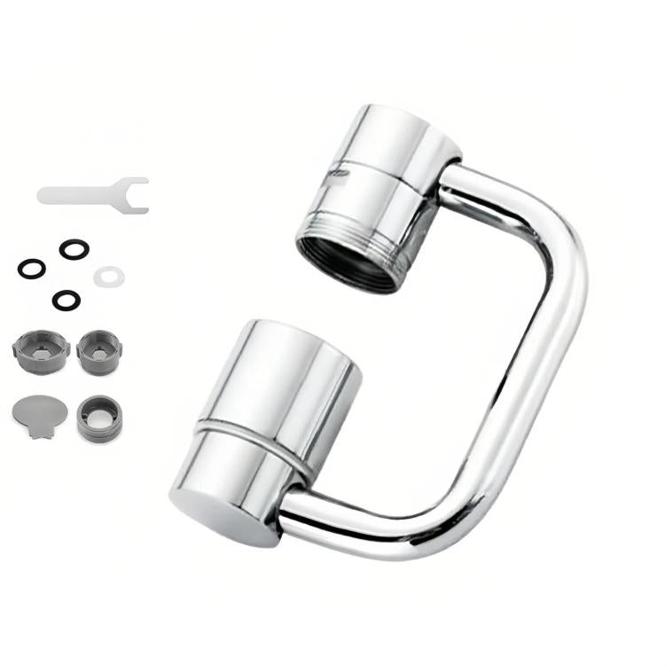 Universal Faucet Extender Kitchen Splash-Proof Faucet Rotatable Aerator Nozzle, U-Shaped Dual Mode, U-Shaped Single Mode, U-Shaped Dual Mode With Accessories, U-Shaped Single Mode With Accessories, Full Alloy Dual Mode, Full Alloy Single Mode          ...