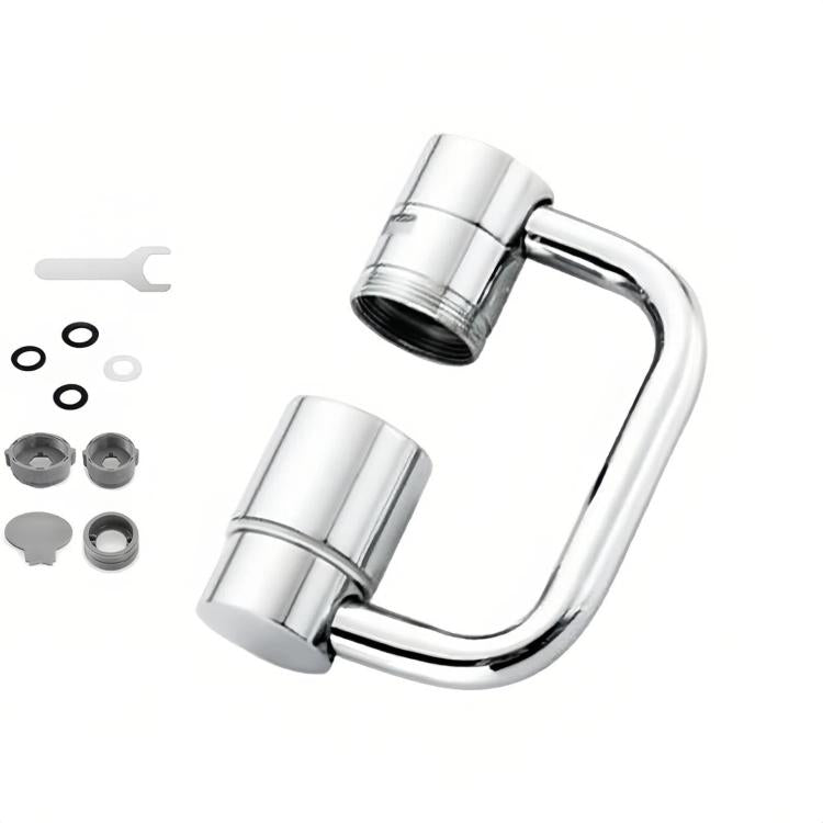 Universal Faucet Extender Kitchen Splash-Proof Faucet Rotatable Aerator Nozzle, U-Shaped Dual Mode, U-Shaped Single Mode, U-Shaped Dual Mode With Accessories, U-Shaped Single Mode With Accessories, Full Alloy Dual Mode, Full Alloy Single Mode          ...