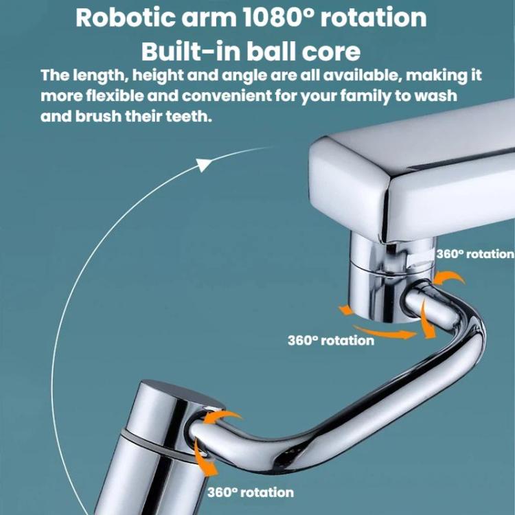 Universal Faucet Extender Kitchen Splash-Proof Faucet Rotatable Aerator Nozzle, U-Shaped Dual Mode, U-Shaped Single Mode, U-Shaped Dual Mode With Accessories, U-Shaped Single Mode With Accessories, Full Alloy Dual Mode, Full Alloy Single Mode          ...