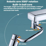 Universal Faucet Extender Kitchen Splash-Proof Faucet Rotatable Aerator Nozzle, U-Shaped Dual Mode, U-Shaped Single Mode, U-Shaped Dual Mode With Accessories, U-Shaped Single Mode With Accessories, Full Alloy Dual Mode, Full Alloy Single Mode          ...