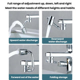 Universal Faucet Extender Kitchen Splash-Proof Faucet Rotatable Aerator Nozzle, U-Shaped Dual Mode, U-Shaped Single Mode, U-Shaped Dual Mode With Accessories, U-Shaped Single Mode With Accessories, Full Alloy Dual Mode, Full Alloy Single Mode          ...
