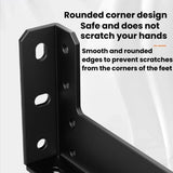 2pcs Floating Stand Support Bracket Desk Support Bracket Wall-Mounted Floating Bracket, Black 222mm, Black 282mm, Black 312mm, Black 352mm, Black 432mm, Stainless Steel 222mm, Stainless Steel 282mm, Stainless Steel 312mm, Stainless Steel 352mm         ...