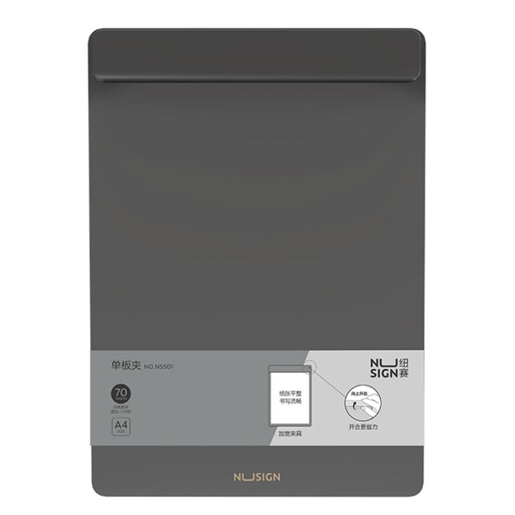 Deli NUSIGN NS501 Widened Board Clip Document Storage Folder A4 Size Writing Pad