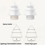 Christmas Tree Mist USB Aromatherapy Machine Colorful Atmosphere Light