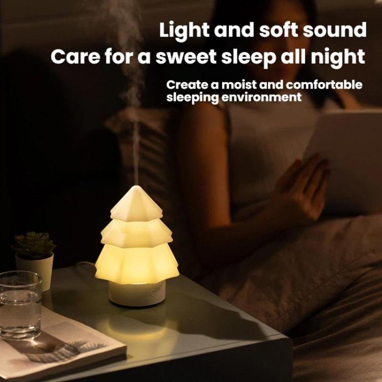 Christmas Tree Mist USB Aromatherapy Machine Colorful Atmosphere Light