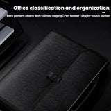 Deli 5232 A4 Accordion Bag Office Handbag 13 Compartment Folder Document Storage Bag