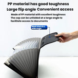 Deli 5232 A4 Accordion Bag Office Handbag 13 Compartment Folder Document Storage Bag