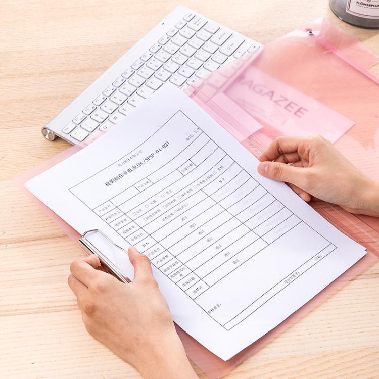 Deli 72551 Test Paper Classification Folder A3 File Folder File Flat Clip