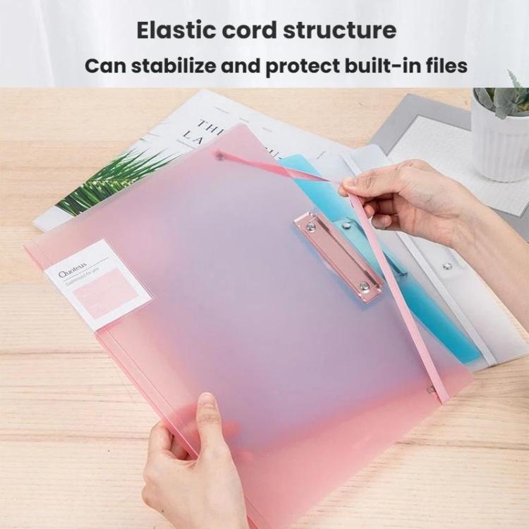 Deli 72551 Test Paper Classification Folder A3 File Folder File Flat Clip