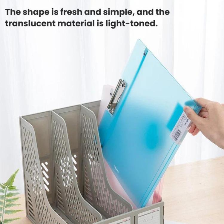 Deli 72551 Test Paper Classification Folder A3 File Folder File Flat Clip