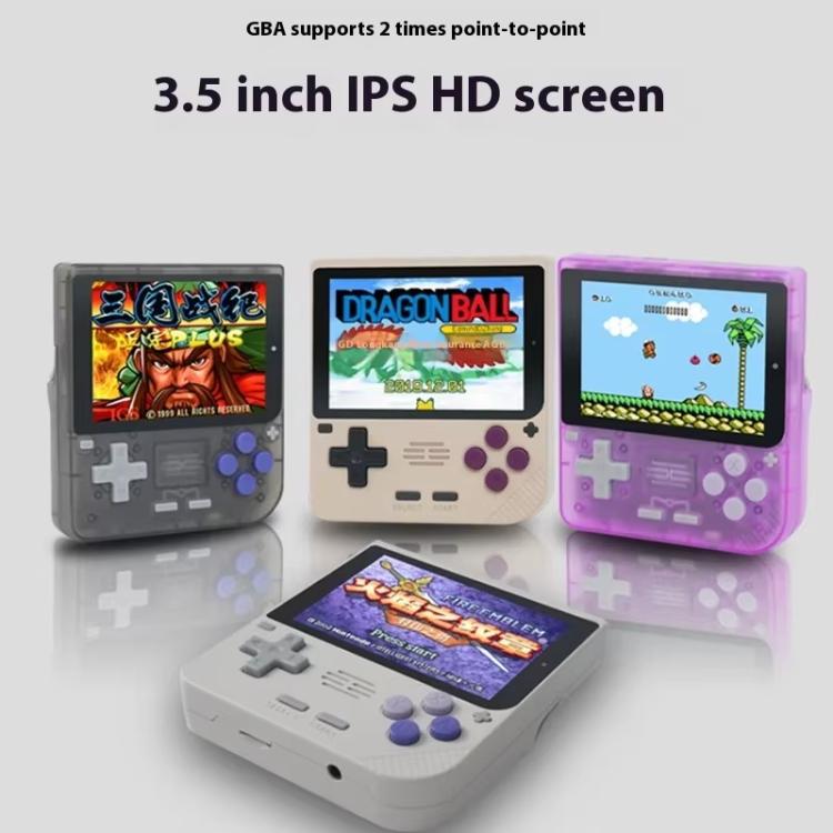 POWKIDDY V10 Retro Handheld Game Console 3.5-inch IPS OCA Full Fit, Quad-Core Cortex-A35 1.5GHz, 64G, 128G