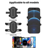 Phone Holder With Secure Clamp For Baby Strollers / Infant Pushchairs, Phone Holder