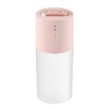 Portable Dual-Spray Humidifier With USB Night Light
