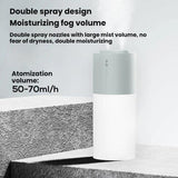 Portable Dual-Spray Humidifier With USB Night Light